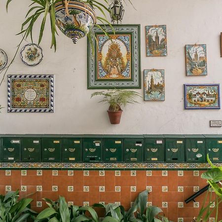 セビリアLa Casa Del Alfareroアパートメント エクステリア 写真