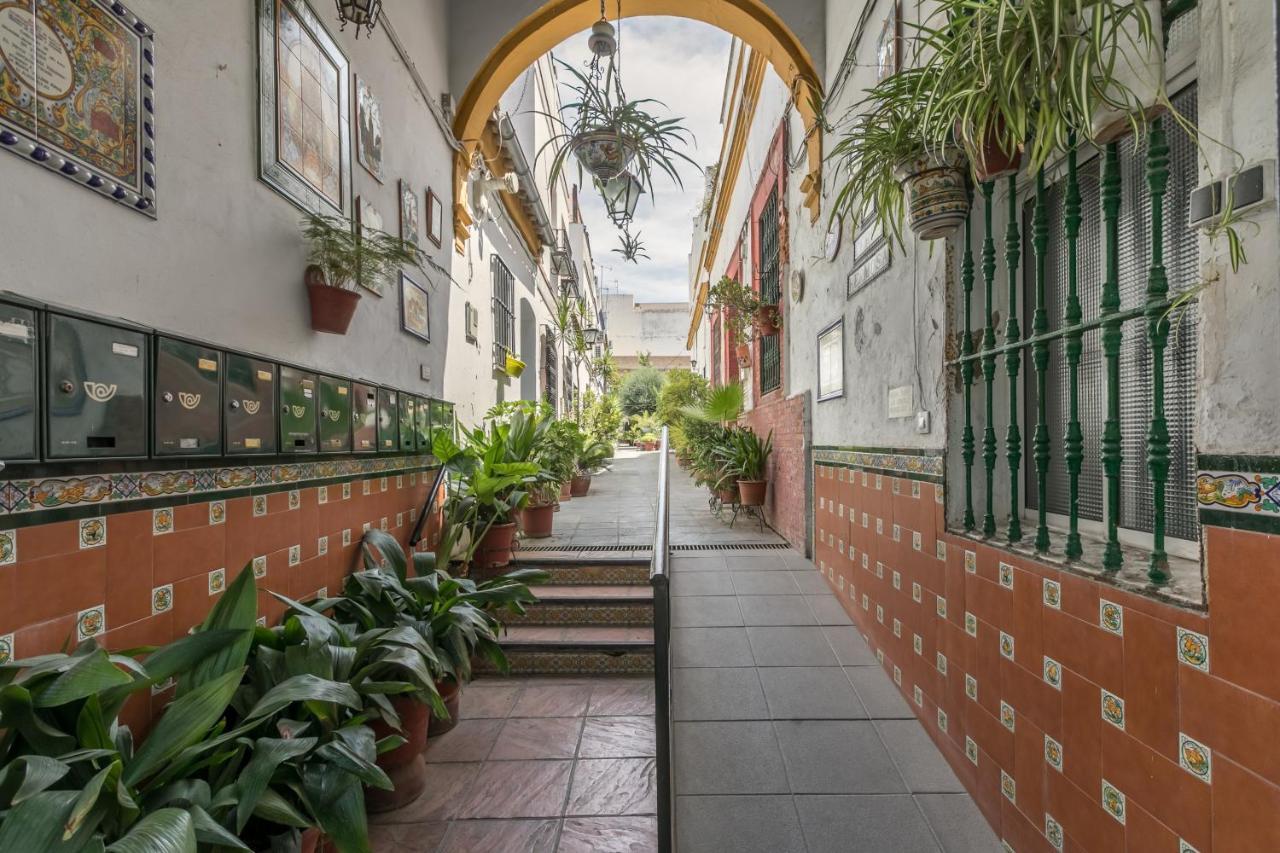 セビリアLa Casa Del Alfareroアパートメント エクステリア 写真