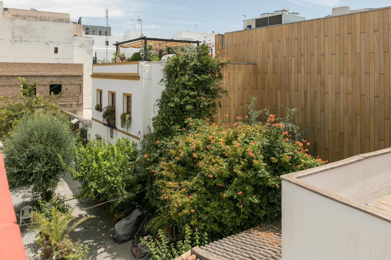 セビリアLa Casa Del Alfareroアパートメント エクステリア 写真