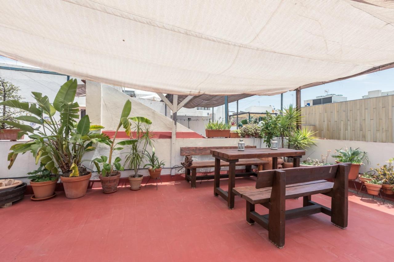 セビリアLa Casa Del Alfareroアパートメント エクステリア 写真