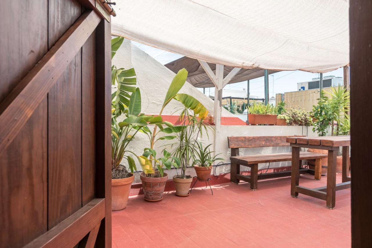 セビリアLa Casa Del Alfareroアパートメント エクステリア 写真