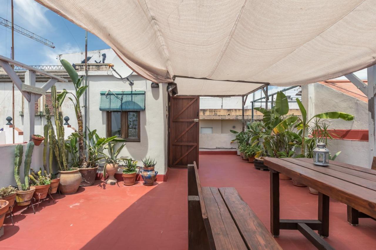 セビリアLa Casa Del Alfareroアパートメント エクステリア 写真
